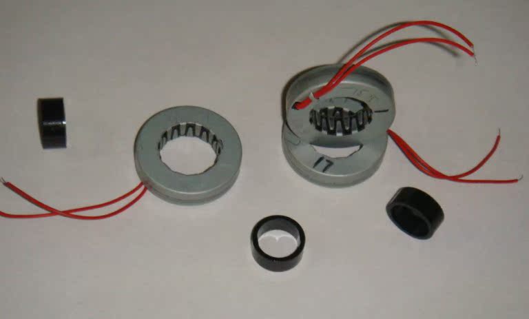 Luminous shower head special generator water flow generator speed coil scooter power generation 24 pole-Taobao