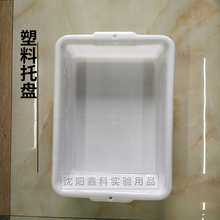 长方形塑料托盘物料托盘小号浅盘加深盘物流运输周转箱实验室收纳