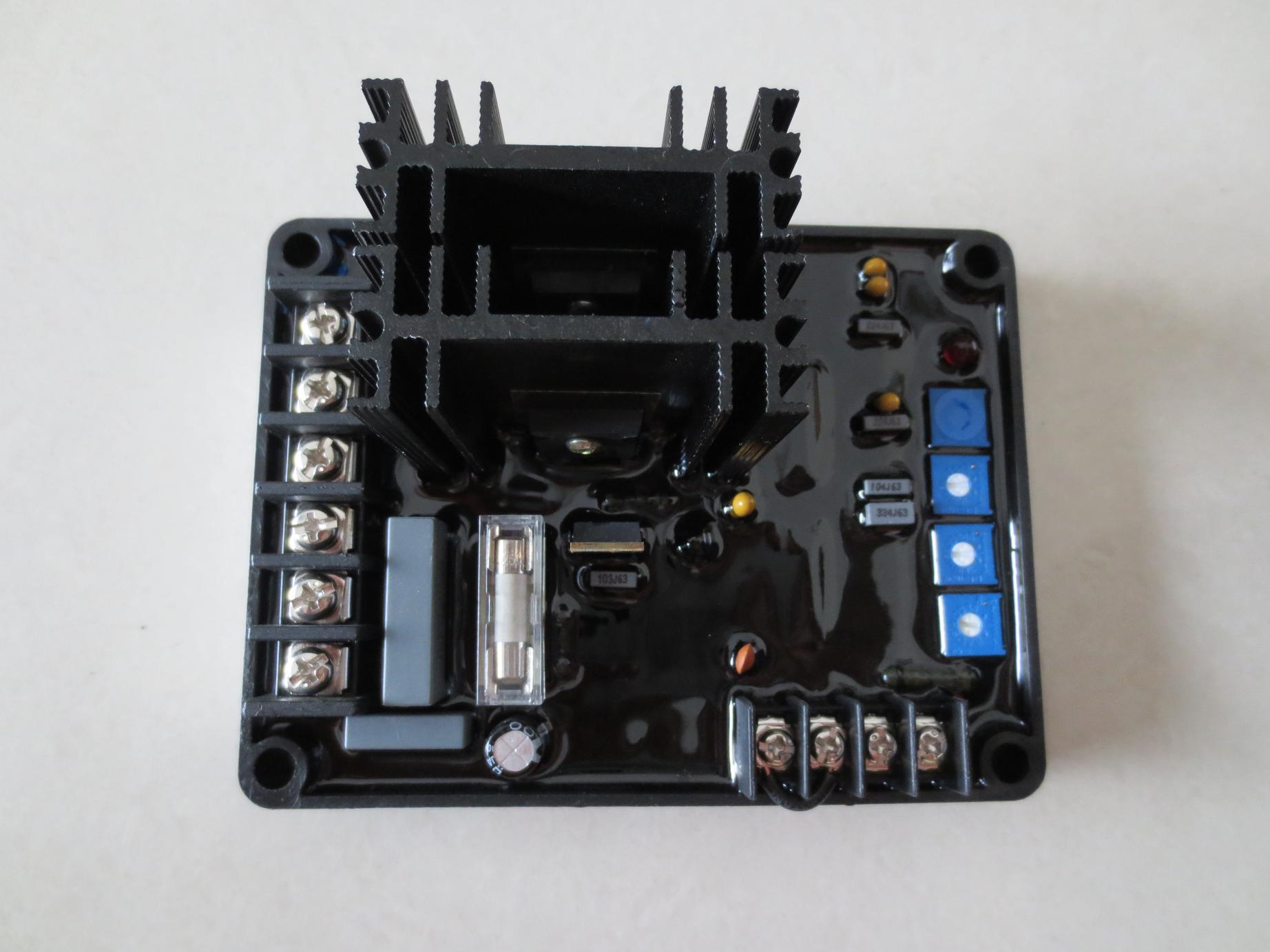 Shanghai Qianghui GB13 130B brushless generator automatic voltage regulator AVR excitation voltage regulator plate voltage regulation