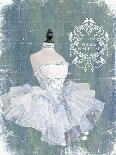 [Синий и белый фарфор · кукла намеренно ощущается] чувство атмосферы принцессы заполнено!(Не приготовьтесь к продаже)