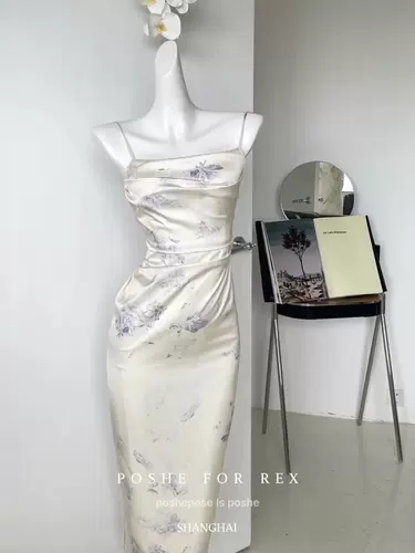 [Гао Дингру только с этим магазином!】 Poshepose Gao Dingru [Magnolia] платье