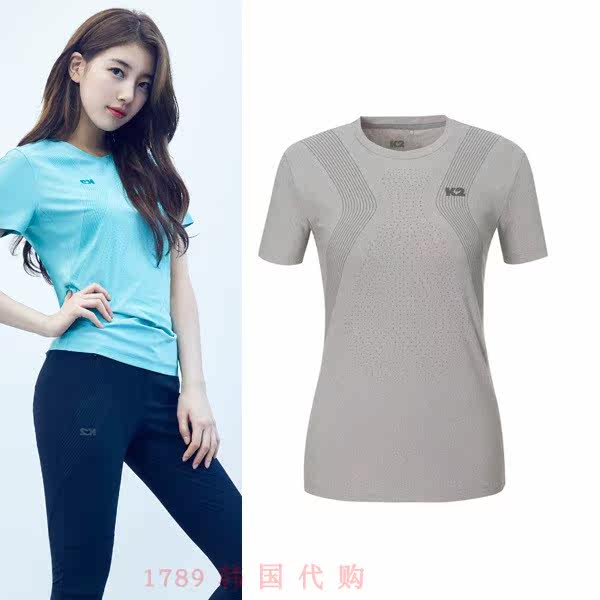 K2 1789 Korea KWM18222 Women's Outdoor Sports Quick Dry T-Shirt
