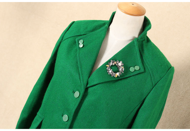 Broche femme en cristal naturel pierres semi-précieuses - Ref 1174400 Image 10