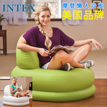 Original INTEX Inflatable single air cushion sofa modern lazy adult sofa bed adult backrest recliner