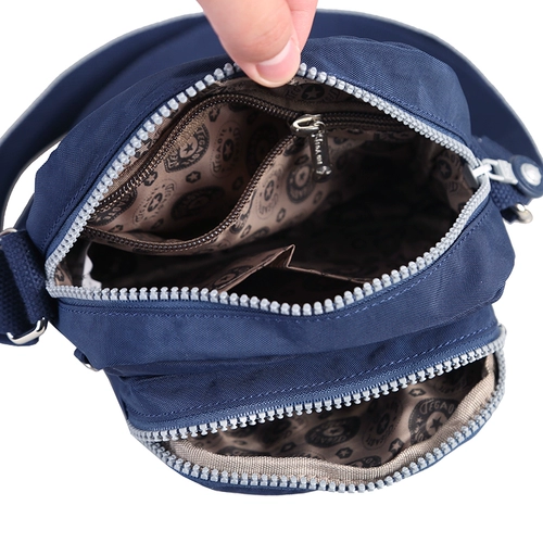 Маленькая небольшая сумка, сумка для телефона, водонепроницаемая сумка для путешествий, нейлоновый портативный бумажник на одно плечо