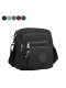 25 New Single Shoulder Messenger Bag Men's Lightweight Waterproof Fashion Dad Bag Vertical Casual Nylon Oxford Canvas Bag Women