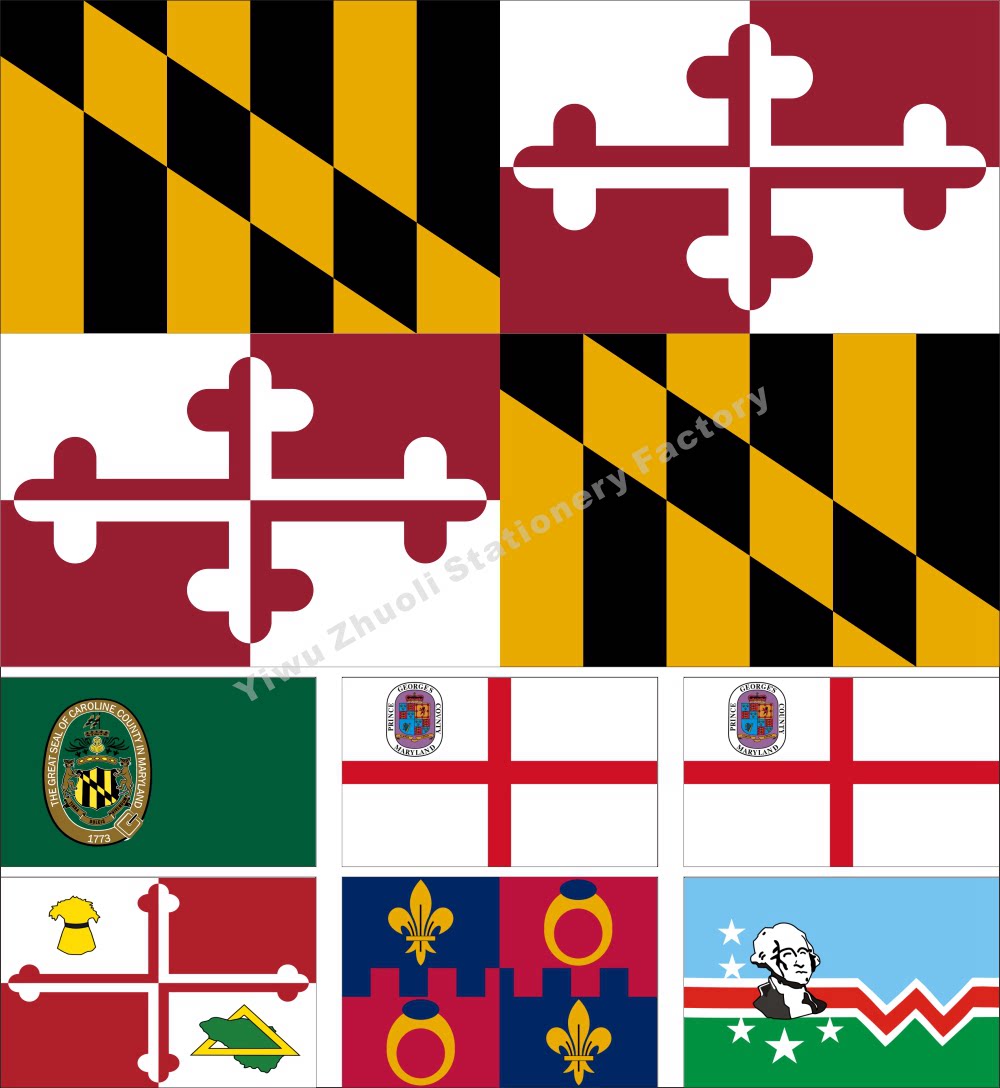 0 US County Flag Howhard County Flag Garrowling County Flag Various sizes can be set to be made