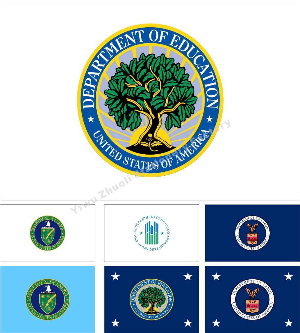0 US housing Labor Department of Energy Education Department Flag of the US Department of Labor Flag of all kinds of big and small can be ordered to do