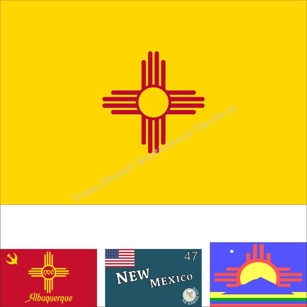 0 New Mexico flag Historical Flag Ross Will Flag Various sizes can be set to be made