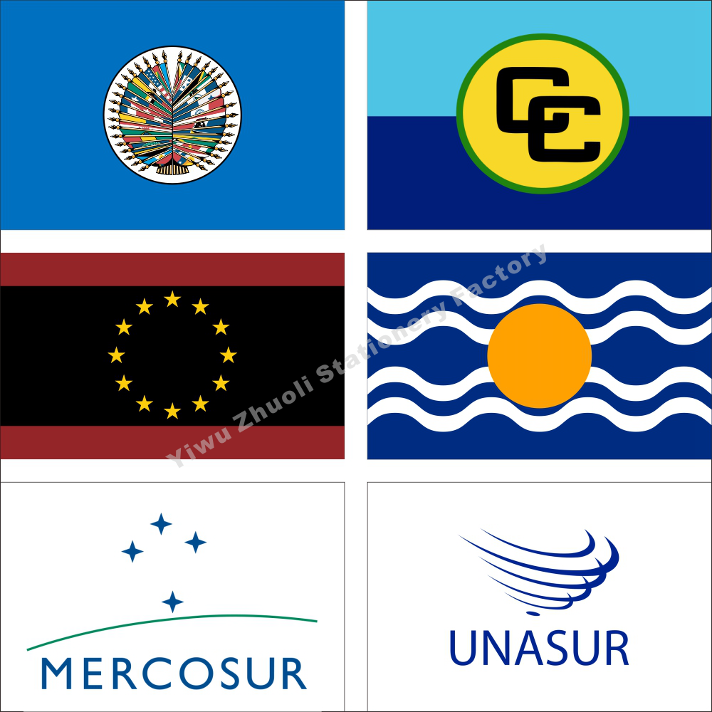 0 Americas Flag American Association Flags Caribbean Community Flag Various sizes can be set to be made