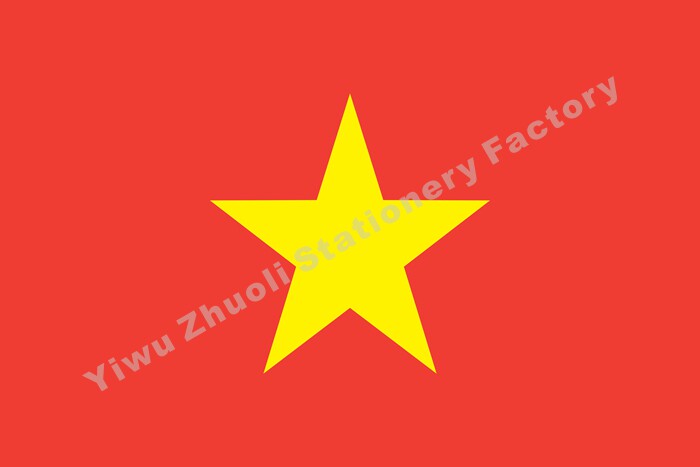 Vietnam flags Vietnam flag 4 specifications 144X96cm World flags on sale