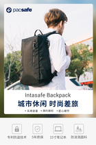 Pacsafe Intasafe Backpack laptop with double shoulder backpack spot