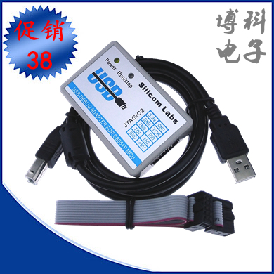 C8051F full series single chip burner emulator debugger U-EC6 compatible with EC5 EC3 download line