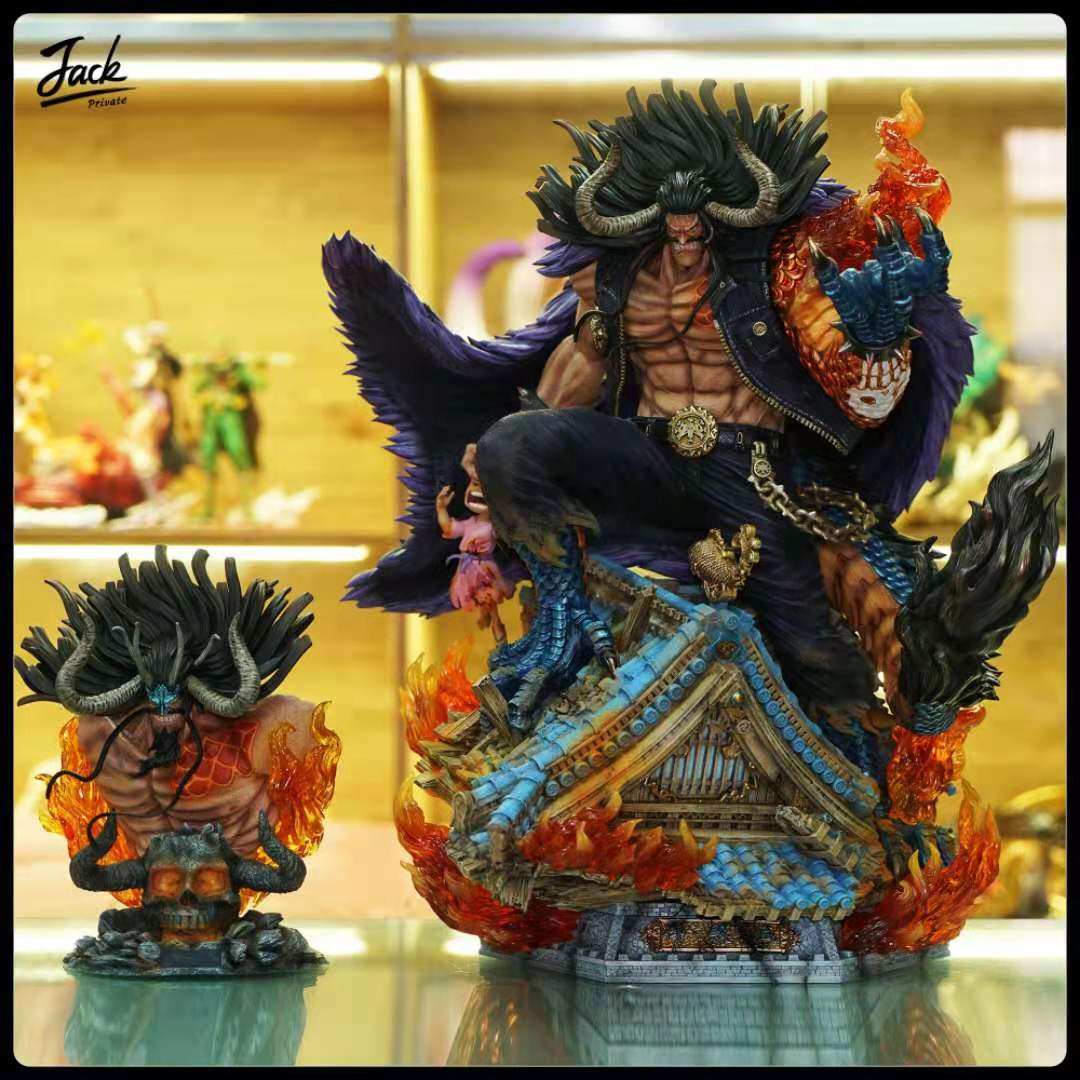 One Piece Young Kaido 1/4 Scale Resin Model Painted Statue Jacksdo