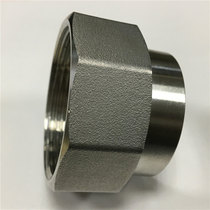 Stainless steel joint butt welding joint 304 octagonal internal thread tooth joint DN40 Pipe diameter 42