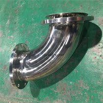 Custom stainless steel elbow flange 304 material DN300 movable water pipe connection fittings