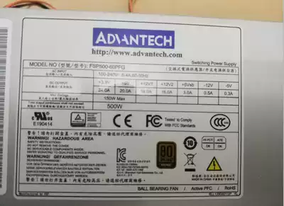 Advantech original brand new FSP500-60PFG PWS-502-PQ FSP460-60GLC industrial computer power supply