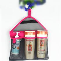 Bathroom hanging bag Toiletries storage bag Waterproof mesh bathing and washing bag Wall hanging finishing bag