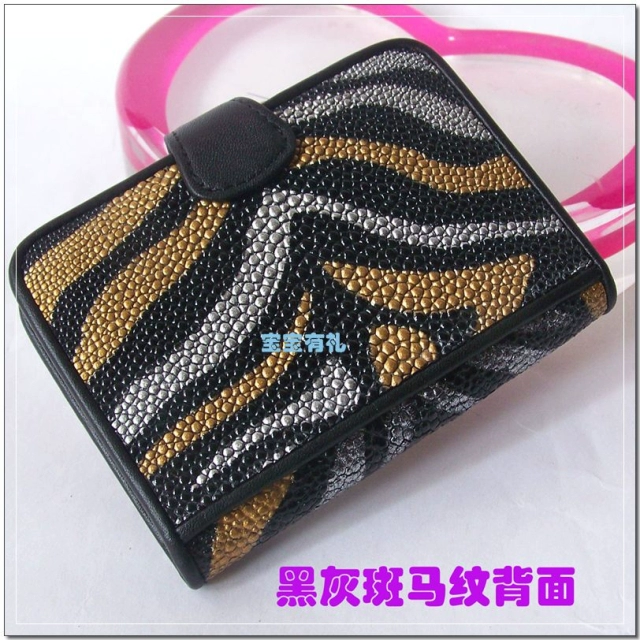 Mesili Pearl Fish Skin Skin Devil Fish Antimag từ Thẻ tín dụng Túi kraft Mua 1 tặng 1