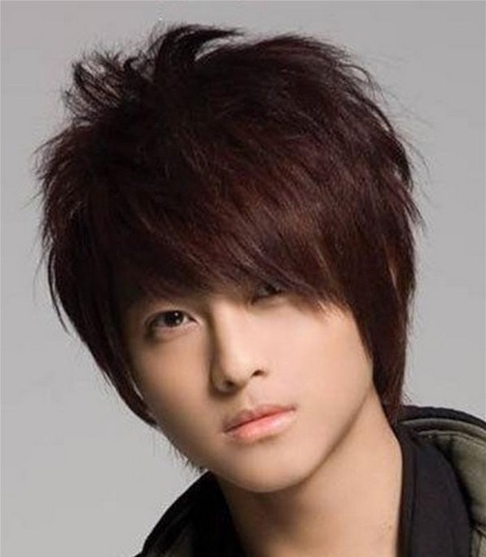 Yixin Short Wig with 210 Diagonal Bangs for Men, Stylish High-Temperature Fiber Short Straight Hair Set for Business Use Yixin Short Wig with 210 Diagonal Bangs for Men, Stylish High-Temperature Fiber Short Straight Hair Set for Business Use