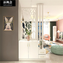 Entry door entrance hall cabinet shoe cabinet integrated living room screen partition simple modern Nordic windshield door Hall Cabinet