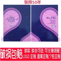 High-grade wedding CD wooden box DVD box CD CD CD disc paper box Double Butterfly 2 disc packaging storage creative customization