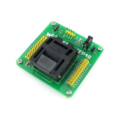 STM8 program design seat test seat Burn Seat Adaptation STM8S STM8S STM8A QFP48 QFP48