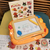 Japanese Breadman childrens drawing board magnetic pen writing board rewritable with legs color magnetic graffiti board
