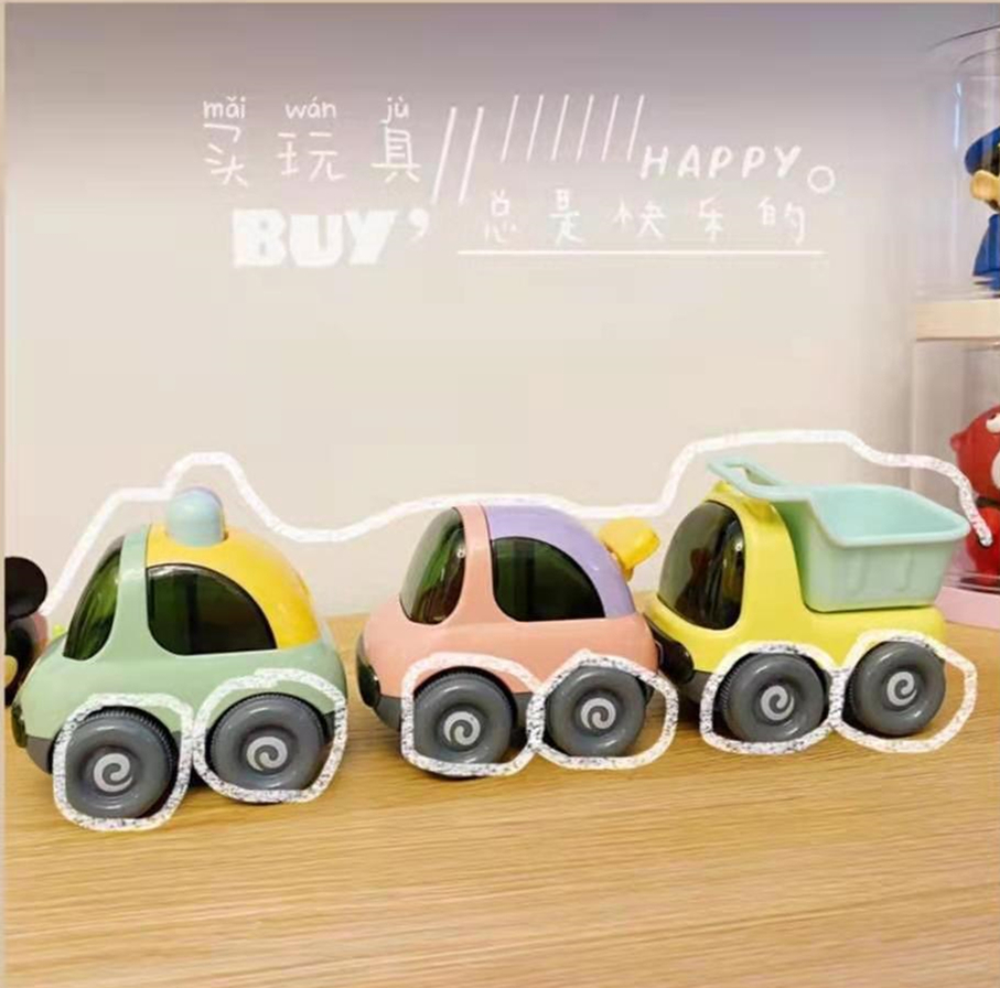 Child Toy Car Model Child Inertia Small Car Resilience Engineering Car Baby Plane Toy Boy 1-3 years old