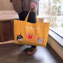 Bread Superman large Oxford cloth mummy bag oversized waterproof out storage shopping bag cart hanging bag