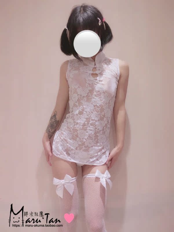 Fat mad ma thuật nguyên bản kiểu Trung Quốc sườn xám Fat fat ma thuật dễ thương gợi cảm bộ đồ lót cotton set đồ lót đẹp