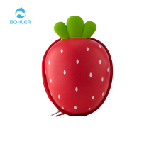bohler tide child male and female baby contained 3D three-dimensional strawberry egg shell out for anti-loss double shoulder bag new product
