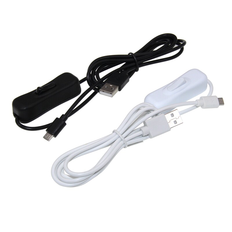 电源 USB开关电源线 USB to micro USB 带开关 1米