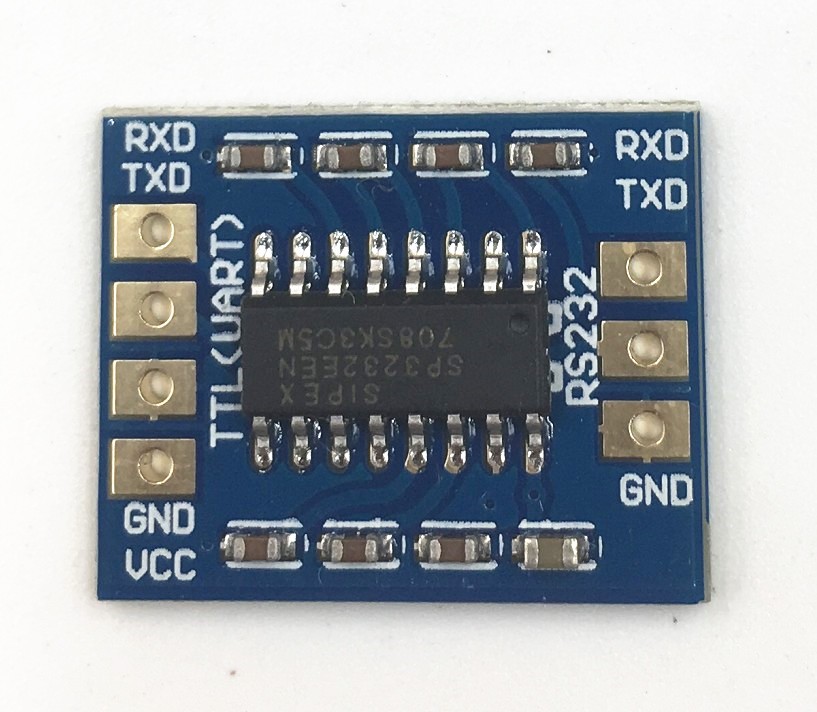 RS232 SP3232 TTL转RS232模块 RS232转TTL 刷机线串口模块 沉金板