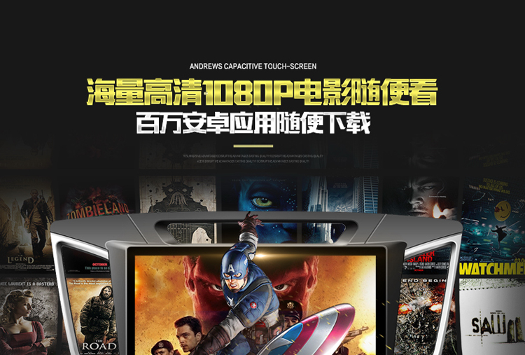 UFO Yongyuan A380 dành riêng cho Android 9 inch màn hình lớn điều khiển bằng giọng nói điều khiển thiết bị điều hướng đảo ngược hình ảnh máy - GPS Navigator và các bộ phận dinh vi xe oto