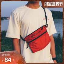 ACROSS tide brand street small crossbody bag shoulder sports foldable contrast color trend Bundy bag men and women hip hop