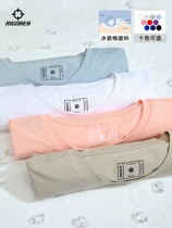 Quasi national tide short sleeve T-shirt male Lady summer half sleeve Ice Silk basketball sports sweat absorption quick-drying loose on W clothes