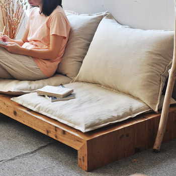 Japanese style chair cushion futon carpet meditation meditation