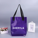 Портативная брендовая сумка из ПВХ, популярно в интернете, подарок на день рождения, делается под заказ, с печатью вашего логотипа