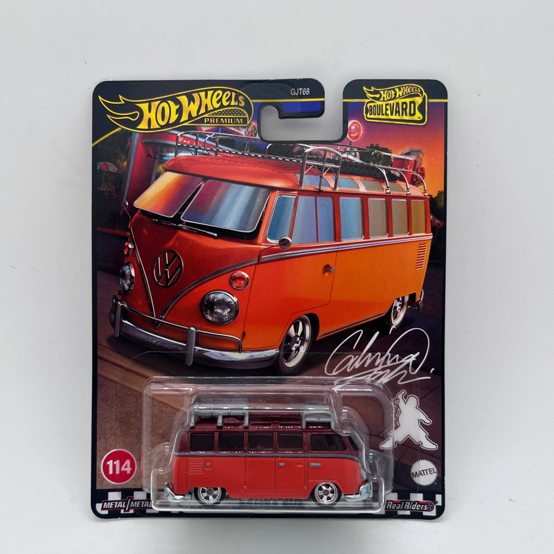 Hotwheels Hot Wheels Alloy Garden Avenue Car Culture Volkswagen T1 Model Collectible Toy Hotwheels Hot Wheels Alloy Garden Avenue Car Culture Volkswagen T1 Model Collectible Toy