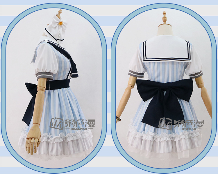 [绝色 漫] Câu chuyện cướp biển đáng yêu COS không đánh thức bộ đồ cosplay hàng ngày cos váy thủy thủ cosplay akatsuki