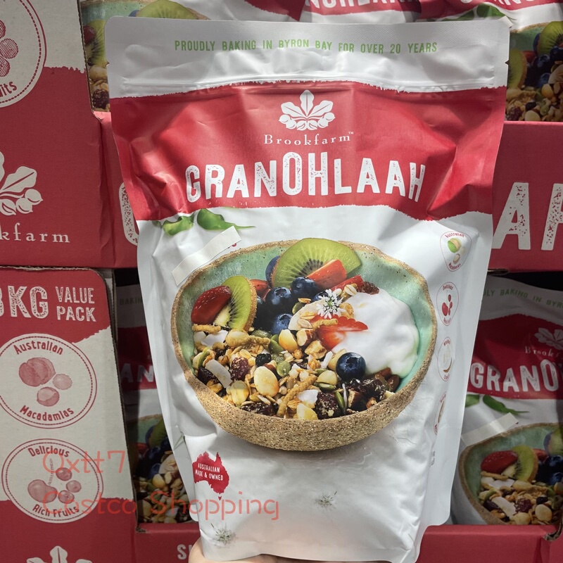 Costco Australia Brookfarm Assorted Fruit and Nut Cereal 1.3kg