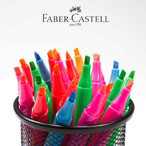 German Faber-Katt Highlighter 157 Odorless Marker Pen Students use marks color thick strokes to key endorsement notes