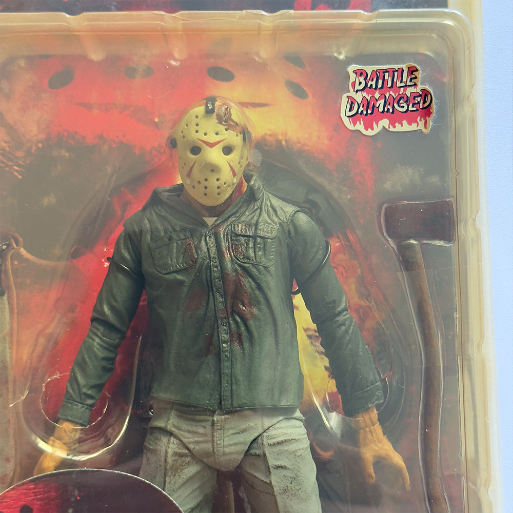 NECA 电影《黑色星期五》杰森战损版第四部，战伤特别版，全新绝版！你还在等什么？-木偶-淘宝好物网