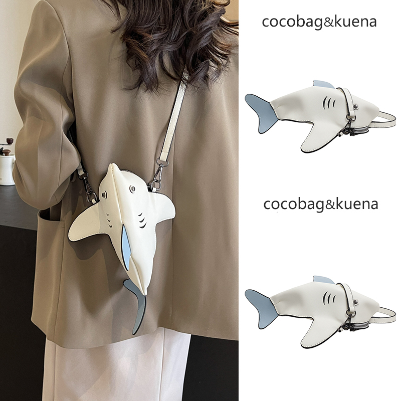 Summer Quirky and Funny Bags for Women 2026 New Crossbody Waist Bag Children's Cute Shark Phone Bag Summer Quirky and Funny Bags for Women 2026 New Crossbody Waist Bag Children's Cute Shark Phone Bag