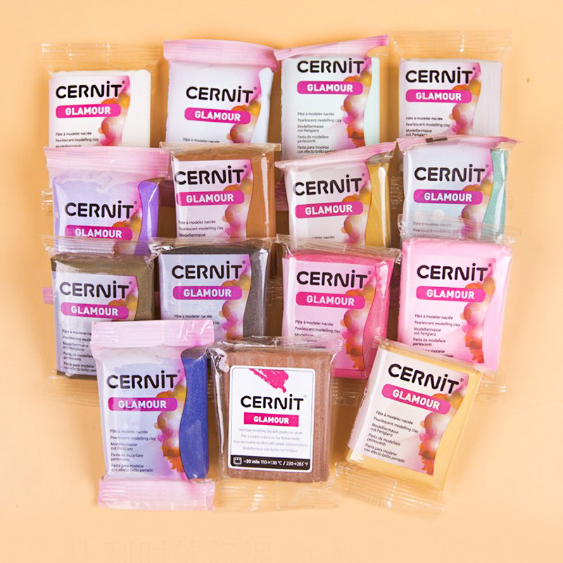 Belgium Cernit professional soft clay clay OPALINE white 010 doll mixed model material 56g