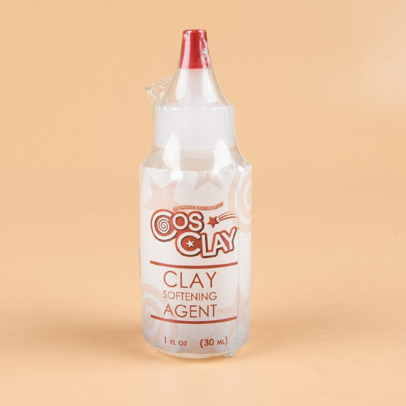COSCLAY clay softener 30ml imported from the United States model material elastic flexibility hand-made material soft pottery