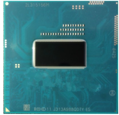 Four-generation notebook CPU I5-4300M 2 6G original pin QS version supports HM87 HM86 chipset