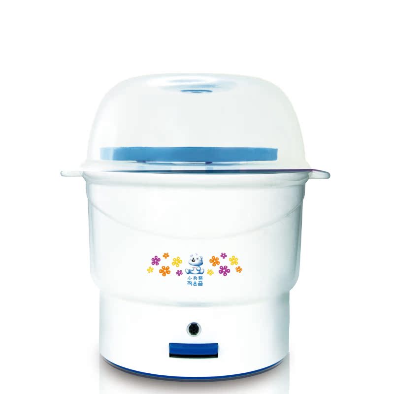 小白熊 奶瓶消毒器 蒸汽消毒锅 宝宝用品餐具消毒 HL-0603