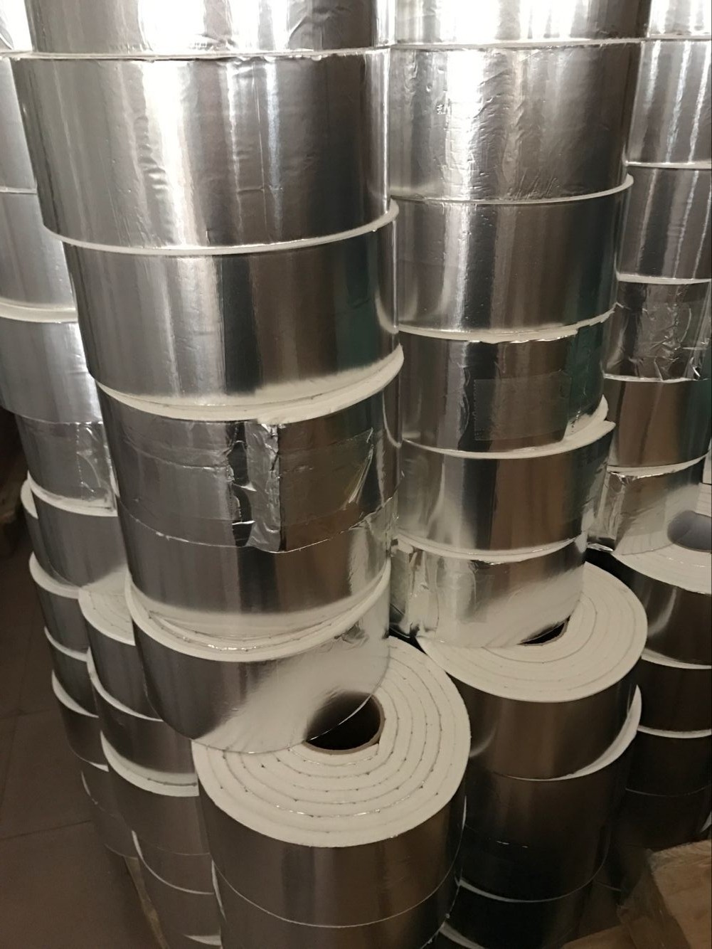 IMPA NO:813873 High temperature resistant insulation tape for pipelines 300mm*7 2m*25mm ceramic fiber tape